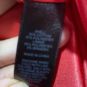 Express. Pink strapless dress